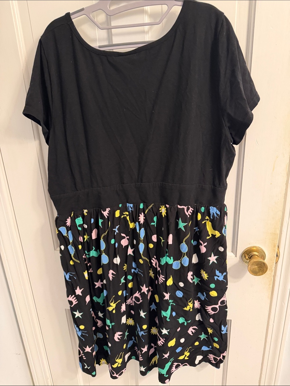 Hot topic Black Casual Dress with Luna Lovegood Harry Potter print - Picture 5 of 5